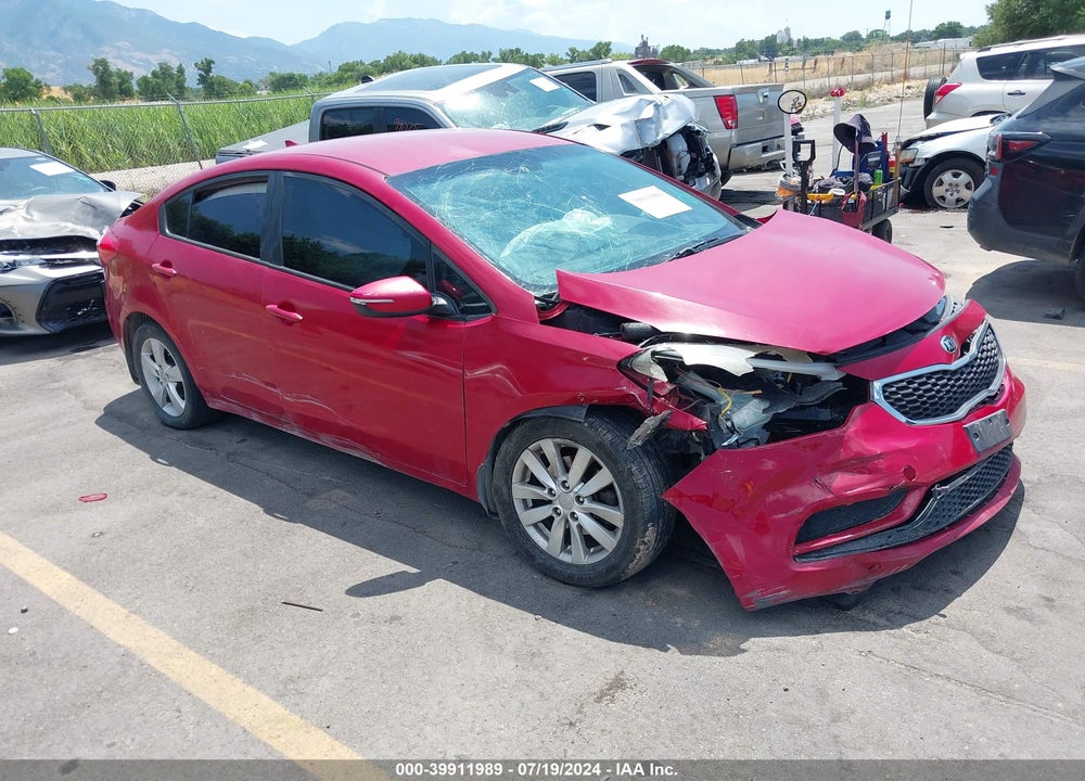2014 KIA FORTE LX VIN: KNAFX4A67E5182142