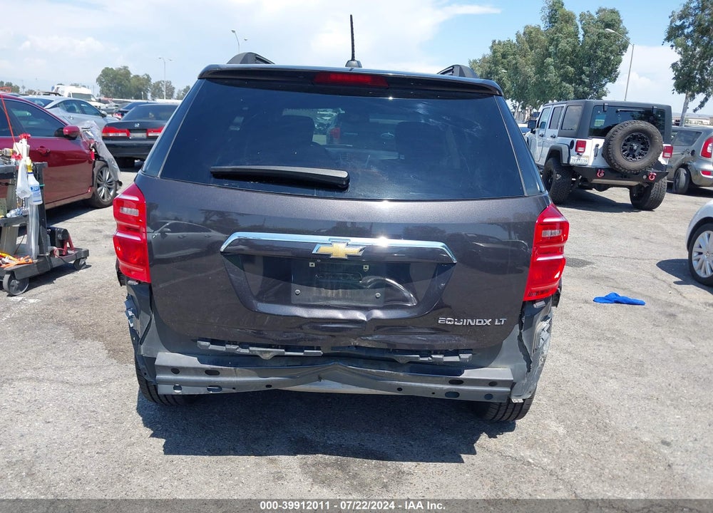 2016 CHEVROLET EQUINOX LT VIN: 2GNALCEK2G6126537