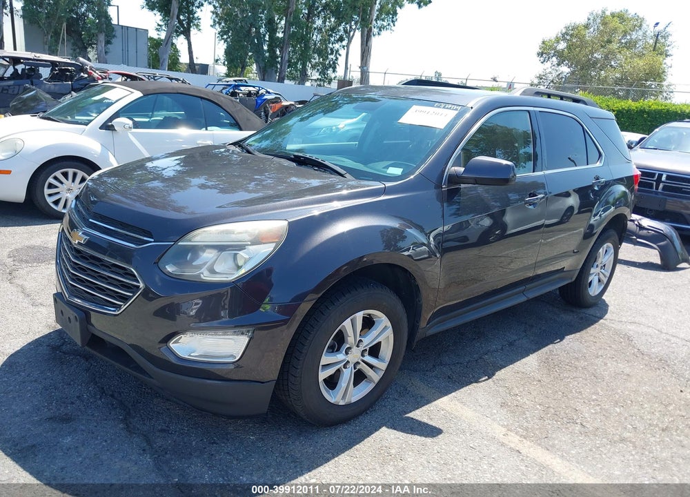 2016 CHEVROLET EQUINOX LT VIN: 2GNALCEK2G6126537