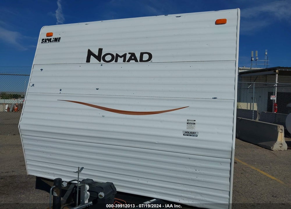 2007 NOMAD TRAVEL TRAILER VIN: 1SE200F157C001462