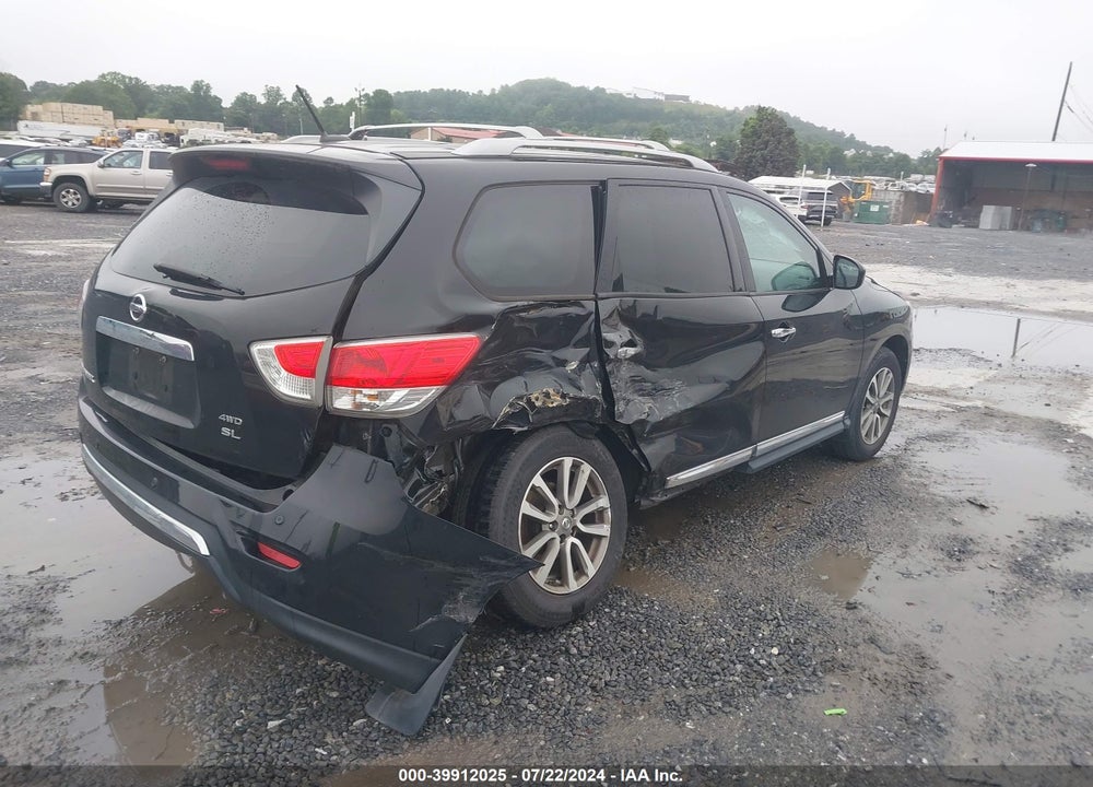 2014 NISSAN PATHFINDER SL VIN: 5N1AR2MMXEC681210