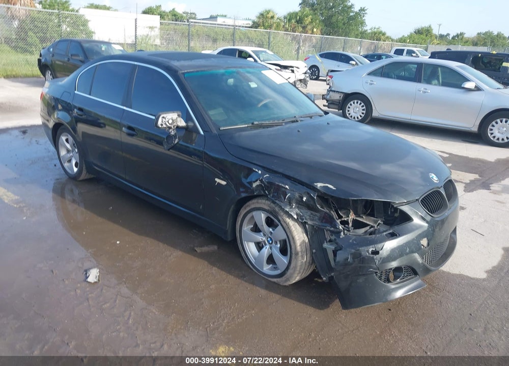 2008 BMW 528I VIN: WBANU53558CT02566
