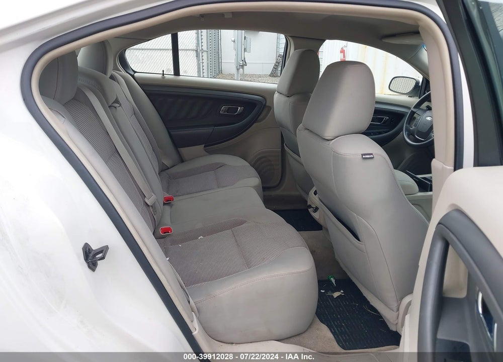 2011 FORD TAURUS SEL VIN: 1FAHP2EWXBG152942