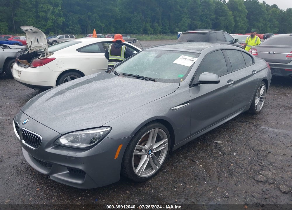 2015 BMW 640I GRAN COUPE VIN: WBA6A0C56FD318024