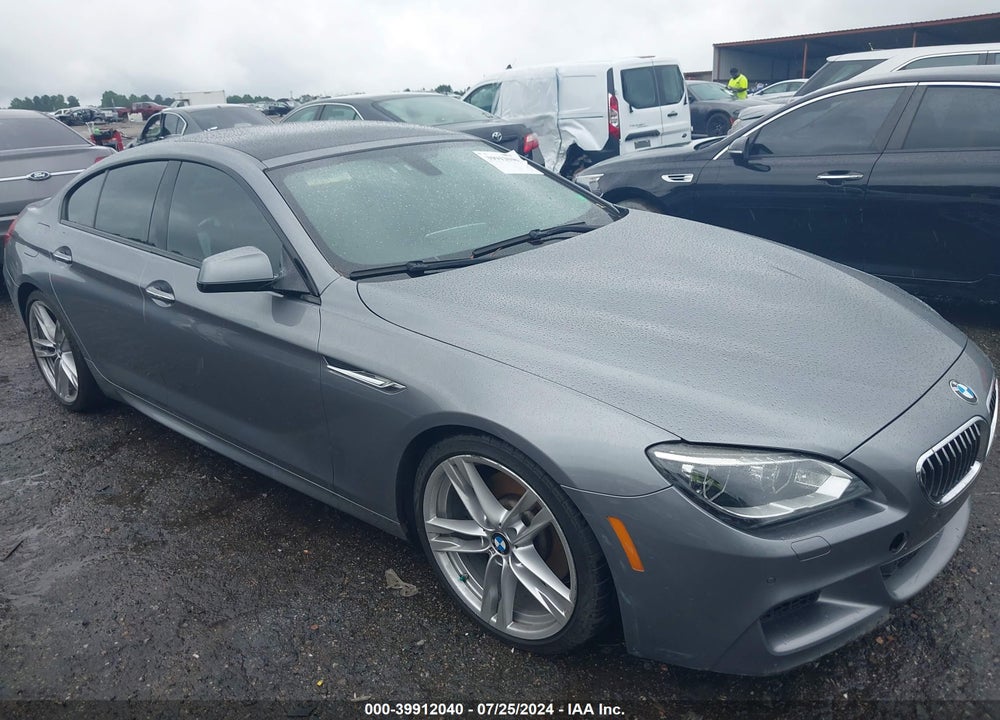 2015 BMW 640I GRAN COUPE VIN: WBA6A0C56FD318024