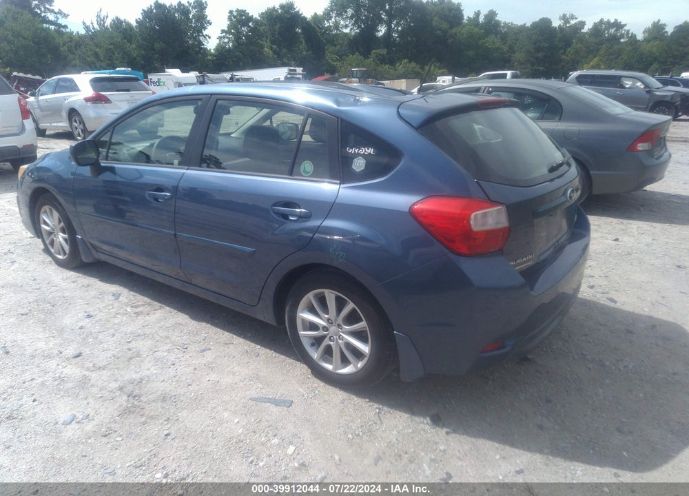 2013 SUBARU IMPREZA 2.0I PREMIUM VIN: JF1GPAB6XDH826059