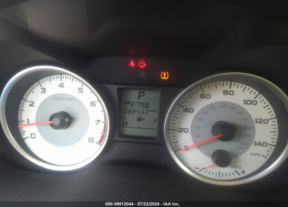 2013 SUBARU IMPREZA 2.0I PREMIUM VIN: JF1GPAB6XDH826059