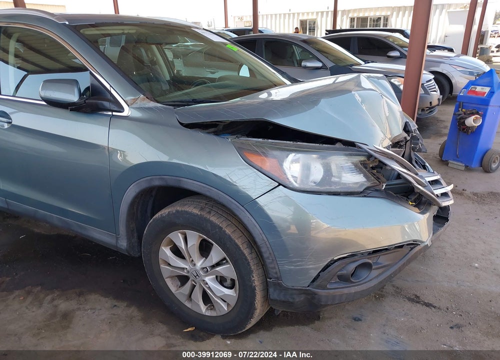 2012 HONDA CR-V EX-L VIN: 2HKRM4H72CH614415