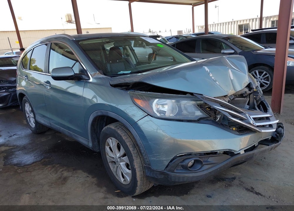 2012 HONDA CR-V EX-L VIN: 2HKRM4H72CH614415