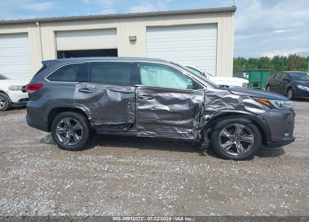 2018 TOYOTA HIGHLANDER LIMITED/PLATINUM VIN: 5TDYZRFH2JS255094