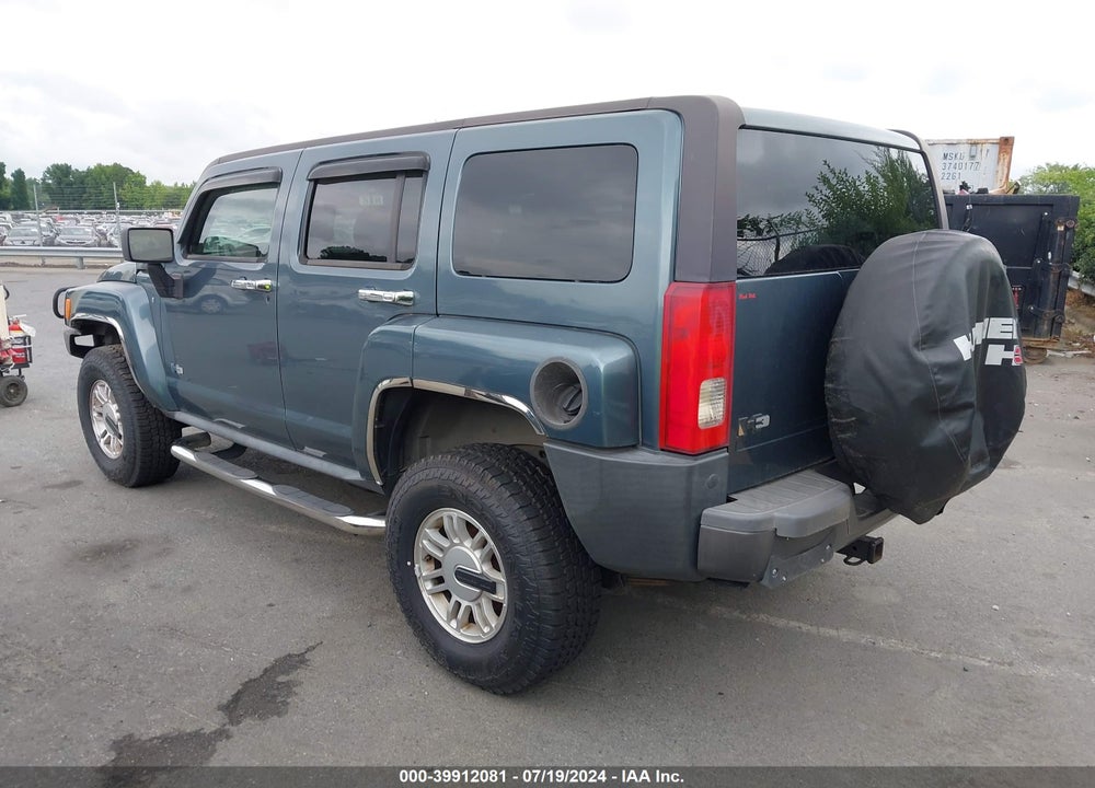 2007 HUMMER H3 SUV VIN: 5GTDN13E178197619