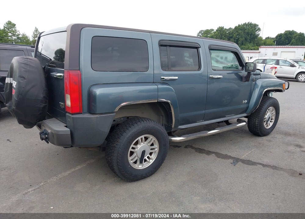 2007 HUMMER H3 SUV VIN: 5GTDN13E178197619