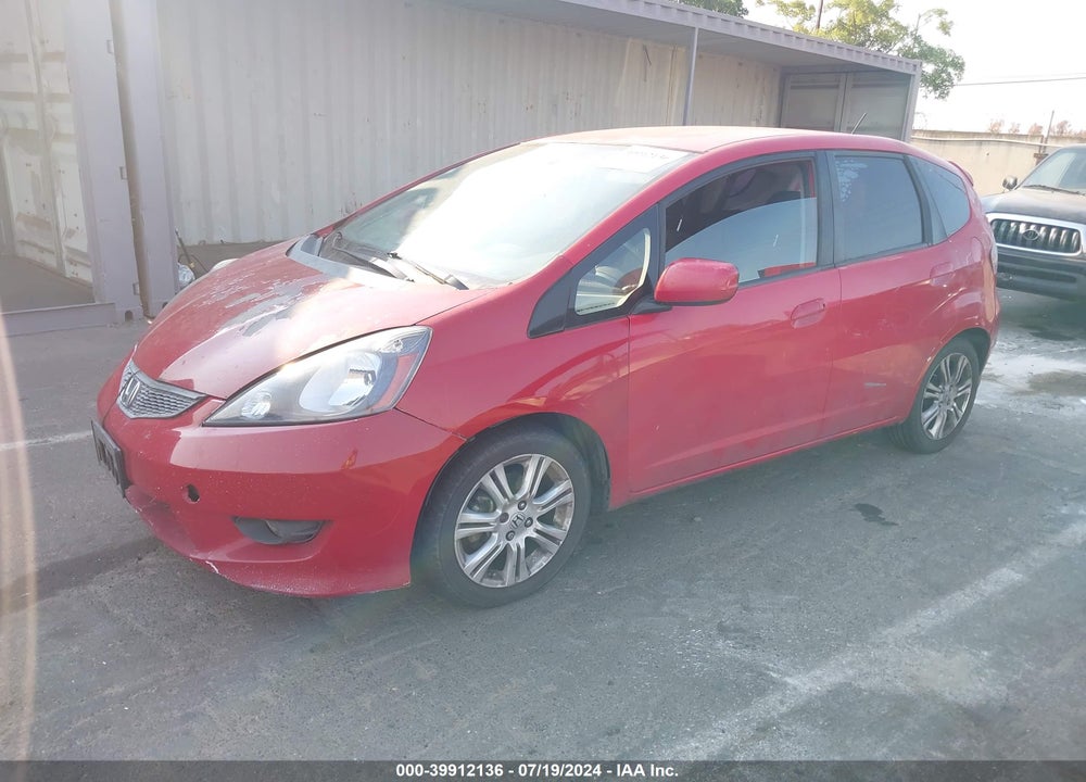 2010 HONDA FIT SPORT VIN: JHMGE8H41AC026174