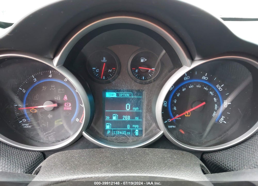 2015 CHEVROLET CRUZE 2LT AUTO VIN: 1G1PE5SB8F7265401