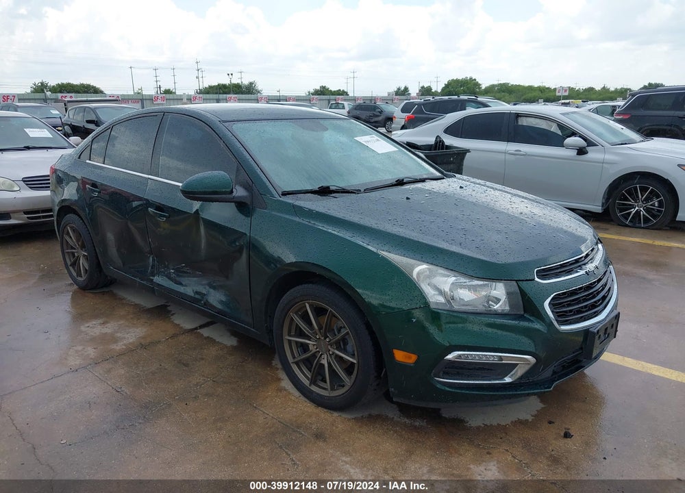 2015 CHEVROLET CRUZE 2LT AUTO VIN: 1G1PE5SB8F7265401