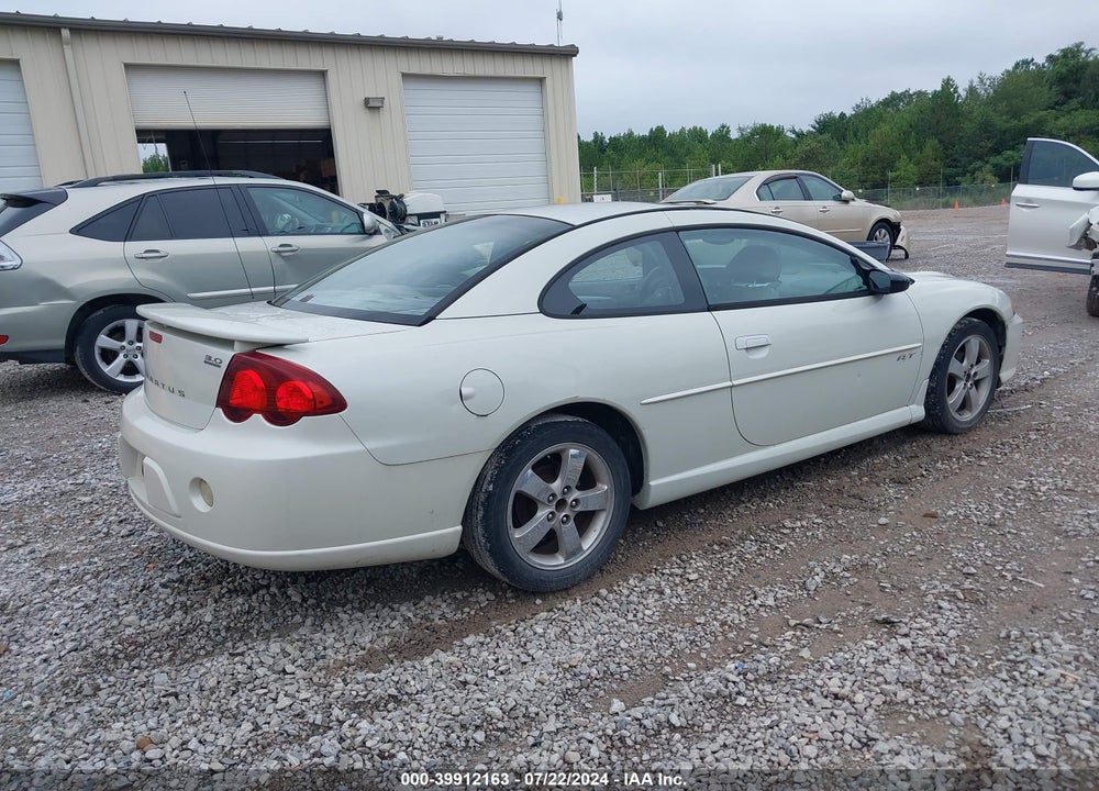 2004 DODGE STRATUS R/T VIN: 4B3AG52H74E032498