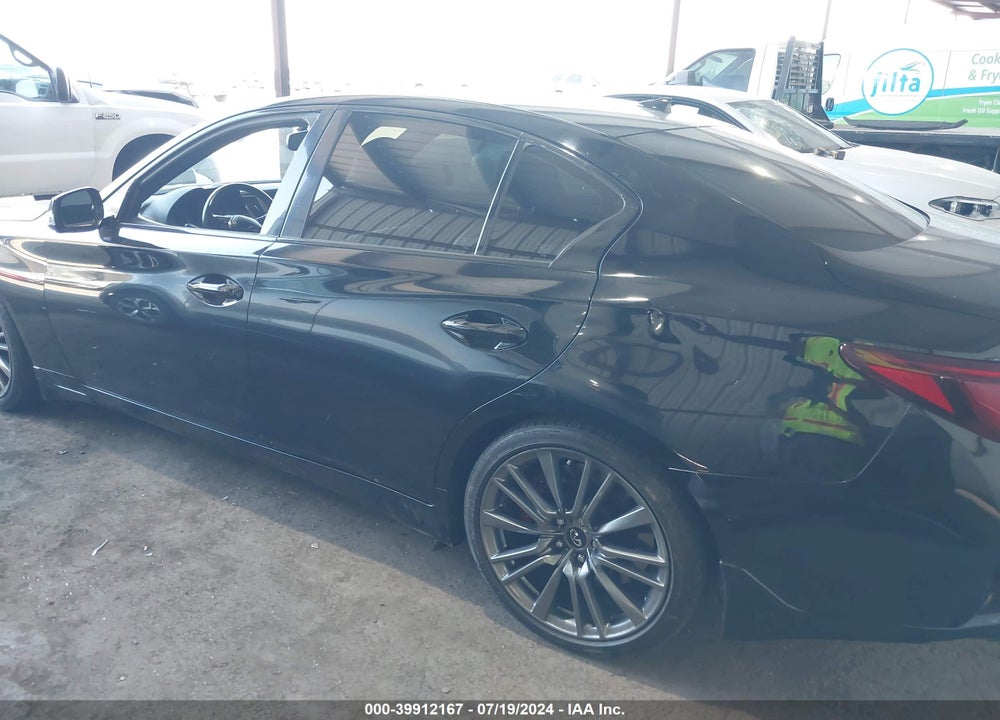 2018 INFINITI Q50 3.0T RED SPORT 400 VIN: JN1FV7AP2JM460578