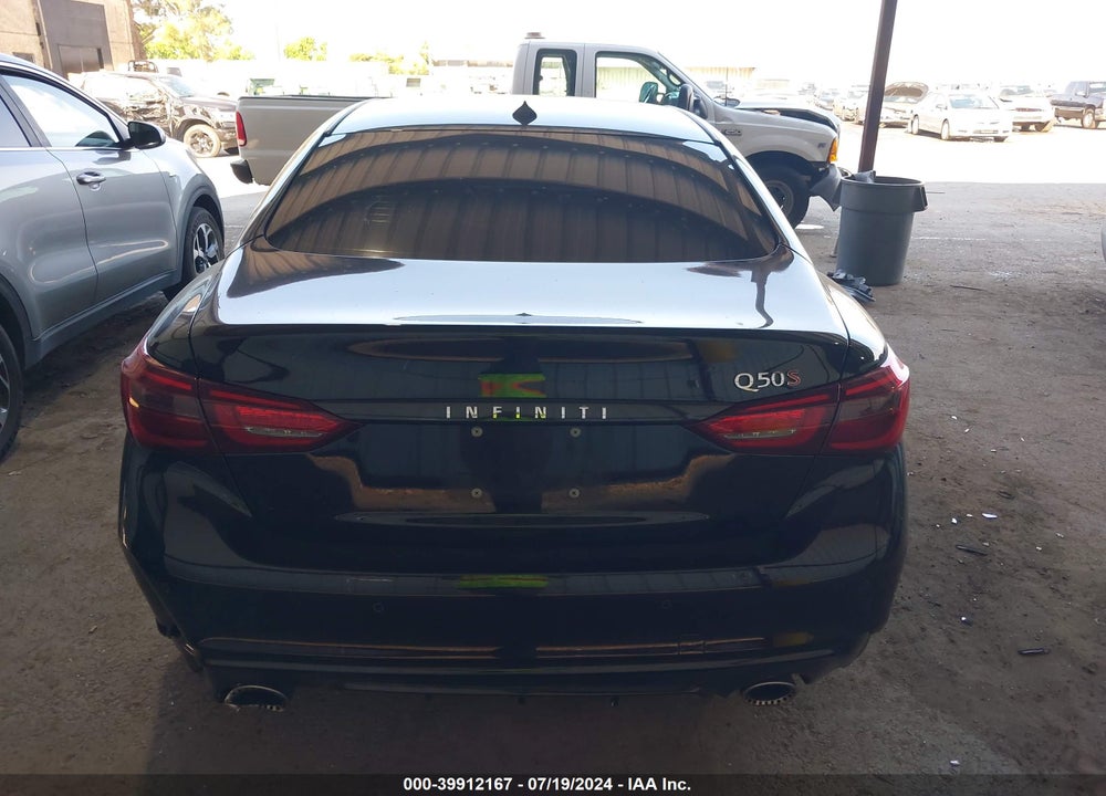 2018 INFINITI Q50 3.0T RED SPORT 400 VIN: JN1FV7AP2JM460578