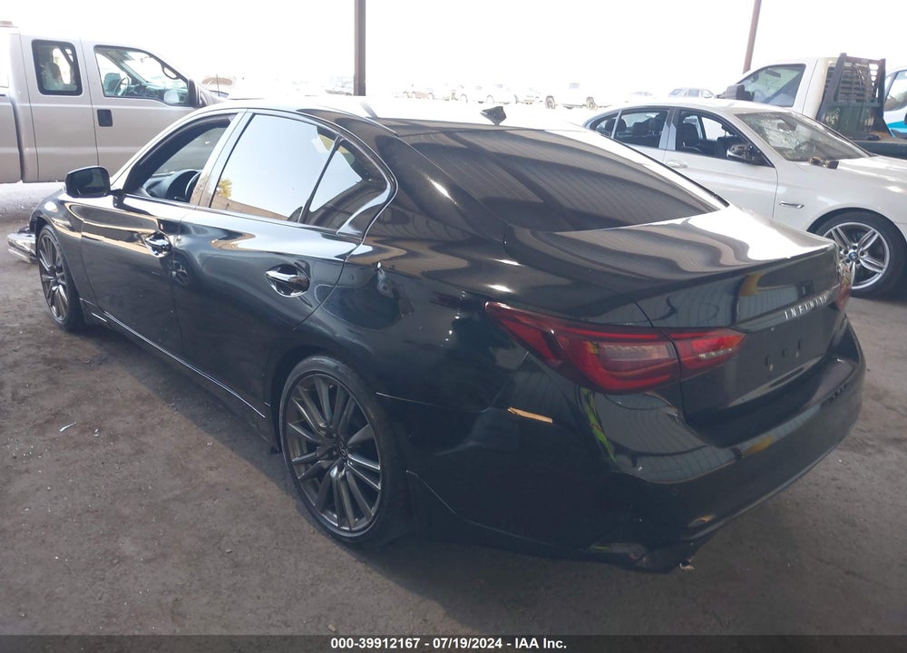 2018 INFINITI Q50 3.0T RED SPORT 400 VIN: JN1FV7AP2JM460578