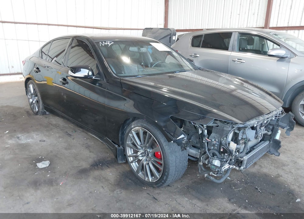 2018 INFINITI Q50 3.0T RED SPORT 400 VIN: JN1FV7AP2JM460578
