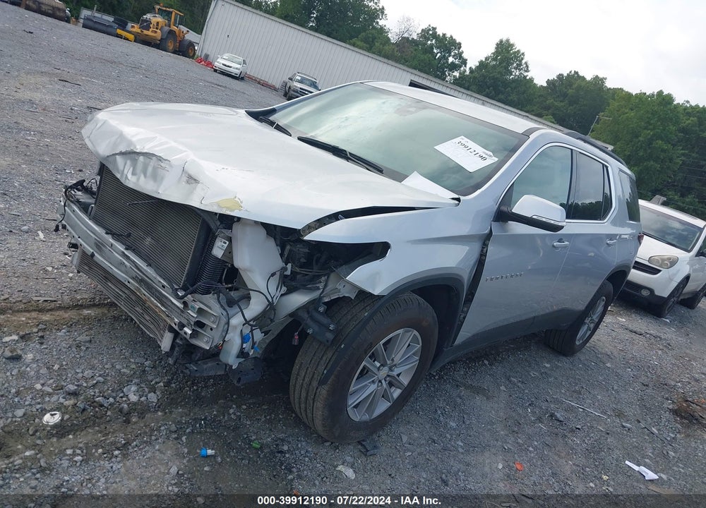 2022 CHEVROLET TRAVERSE FWD LT CLOTH VIN: 1GNERGKW6NJ154677