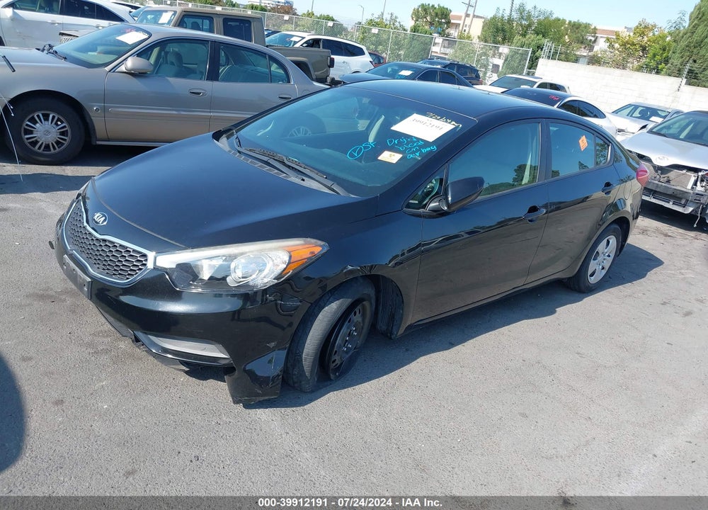 2015 KIA FORTE LX VIN: KNAFK4A63F5333350
