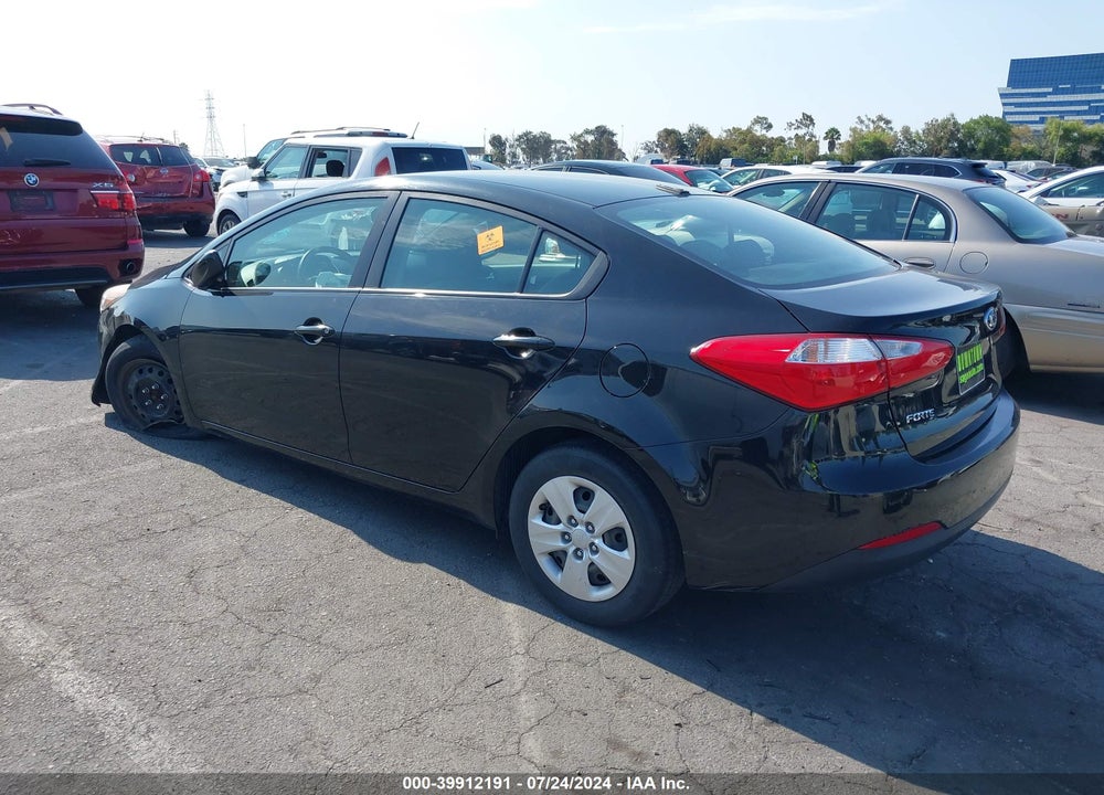 2015 KIA FORTE LX VIN: KNAFK4A63F5333350
