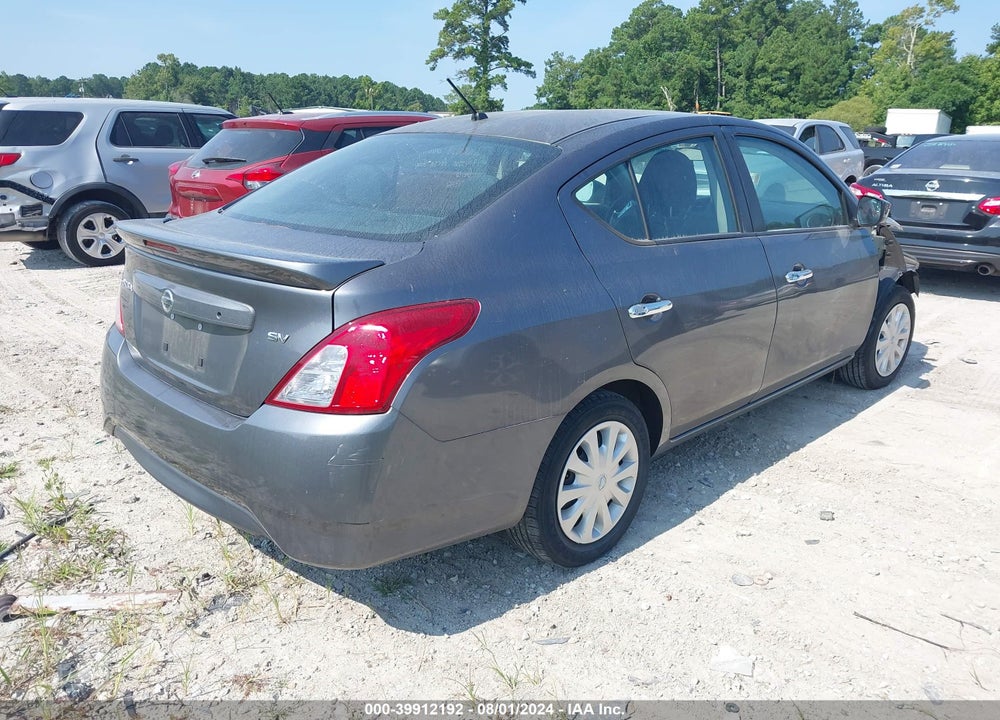 2019 NISSAN VERSA 1.6 SV VIN: 3N1CN7AP6KL878009