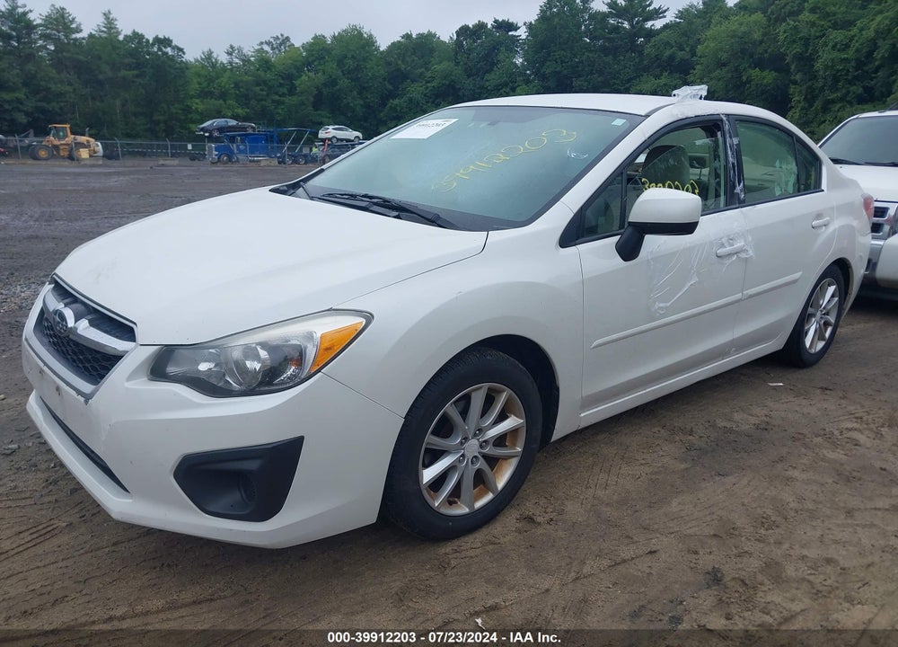 2012 SUBARU IMPREZA 2.0I PREMIUM VIN: JF1GJAC65CH009662