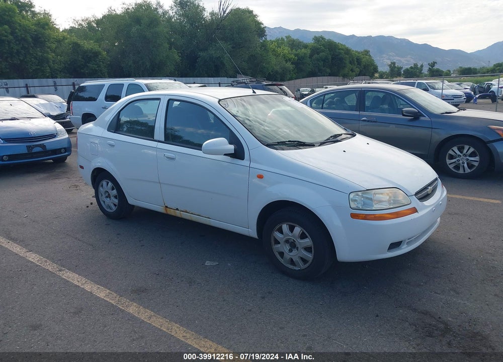 2004 CHEVROLET AVEO LS VIN: KL1TJ52644B231574