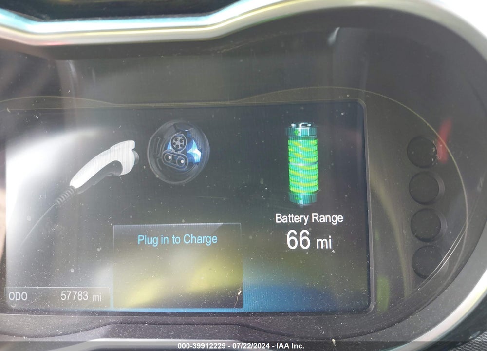 2016 CHEVROLET SPARK EV 2LT VIN: KL8CL6S09GC621209