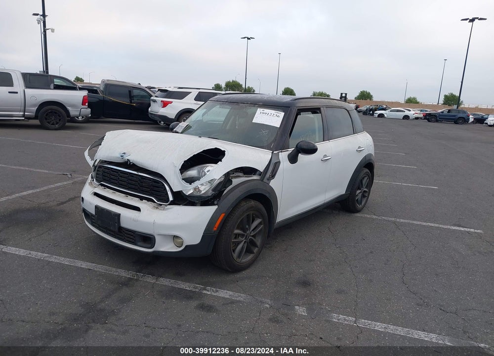 2014 MINI COUNTRYMAN COOPER S VIN: WMWZC3C58EWP26181