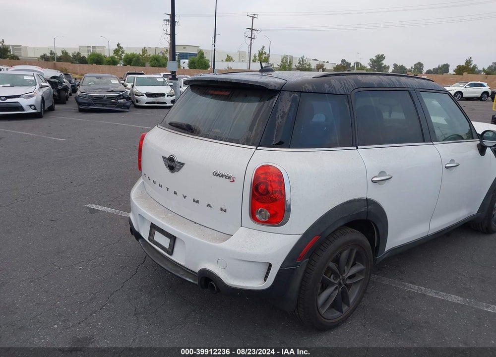 2014 MINI COUNTRYMAN COOPER S VIN: WMWZC3C58EWP26181