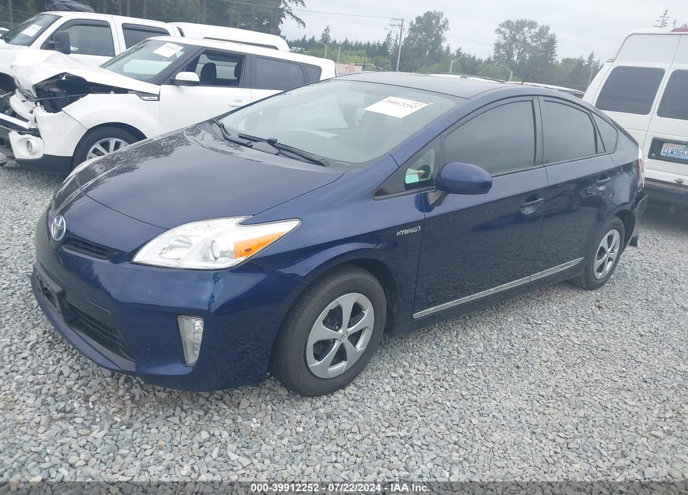 2013 TOYOTA PRIUS TWO VIN: JTDKN3DU3D1693073