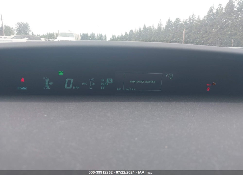 2013 TOYOTA PRIUS TWO VIN: JTDKN3DU3D1693073