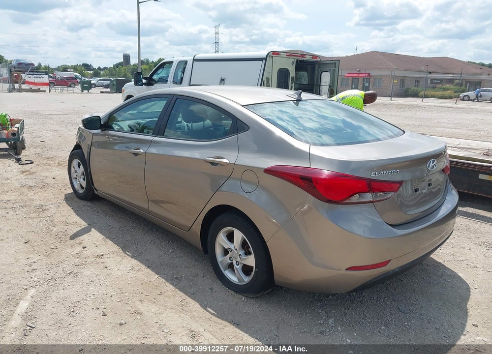 2014 HYUNDAI ELANTRA SE VIN: 5NPDH4AE5EH477142