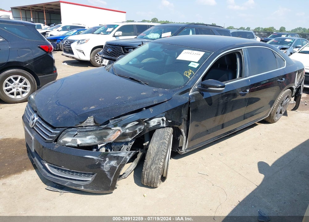 2014 VOLKSWAGEN PASSAT 1.8T SE VIN: 1VWBT7A32EC093382