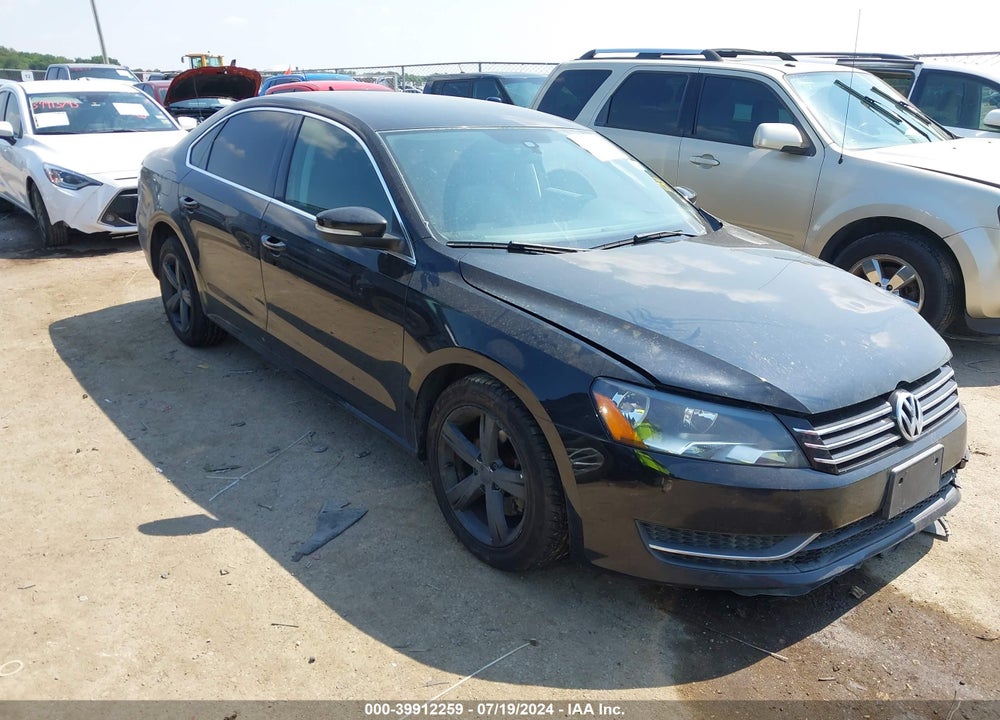 2014 VOLKSWAGEN PASSAT 1.8T SE VIN: 1VWBT7A32EC093382