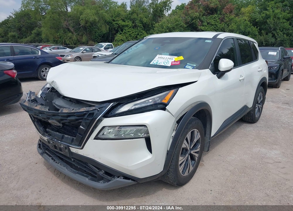 2022 NISSAN ROGUE SV FWD VIN: 5N1BT3BA9NC673149
