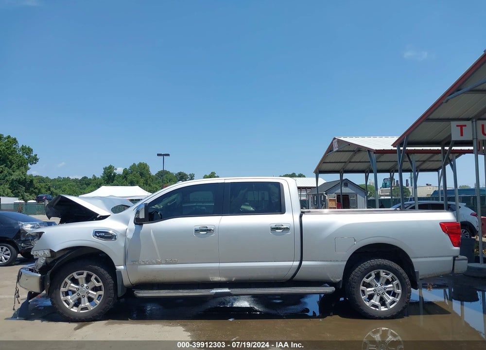2017 NISSAN TITAN XD SL GAS VIN: 1N6AA1F46HN504162
