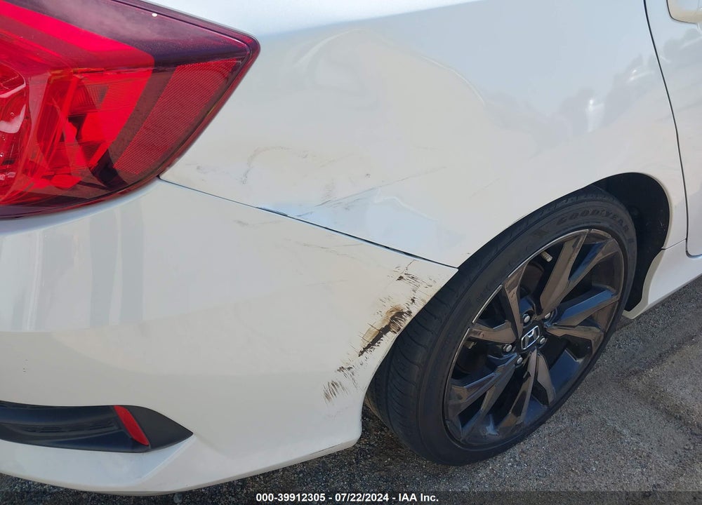 2020 HONDA CIVIC SPORT VIN: 2HGFC2F81LH505749
