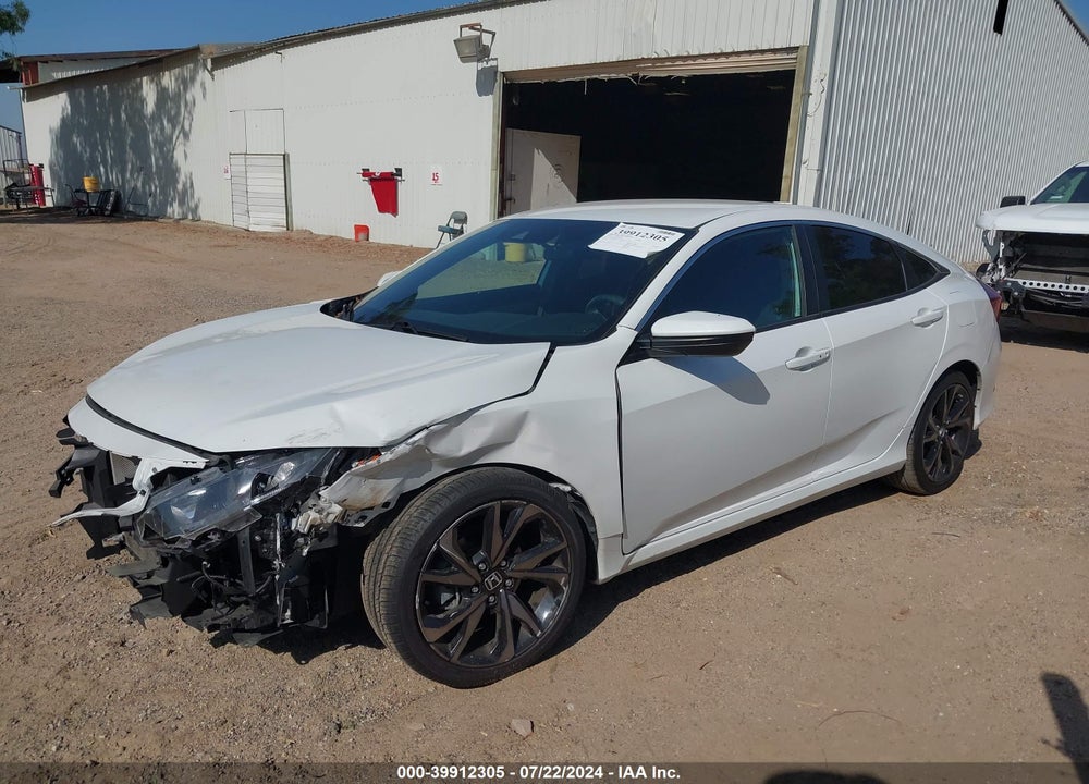 2020 HONDA CIVIC SPORT VIN: 2HGFC2F81LH505749