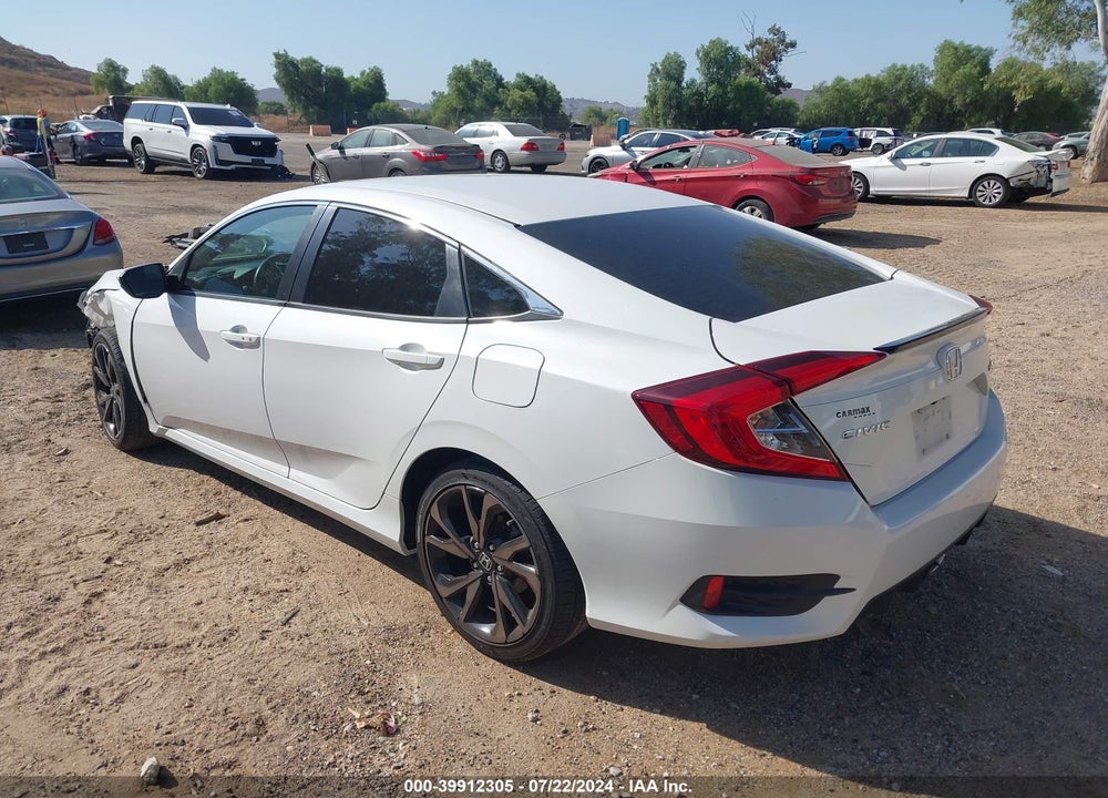 2020 HONDA CIVIC SPORT VIN: 2HGFC2F81LH505749