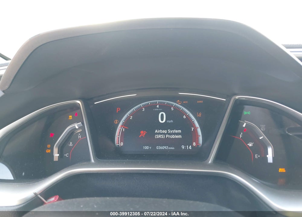 2020 HONDA CIVIC SPORT VIN: 2HGFC2F81LH505749