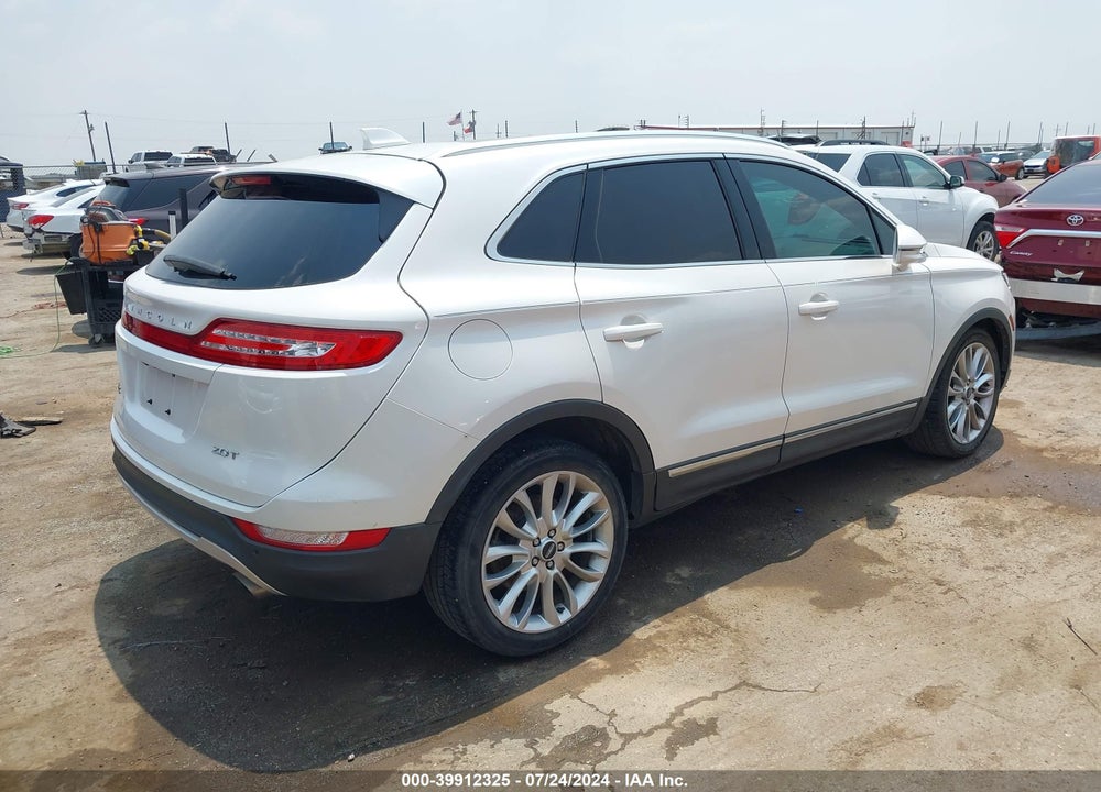 2017 LINCOLN MKC RESERVE VIN: 5LMCJ3C96HUL09541