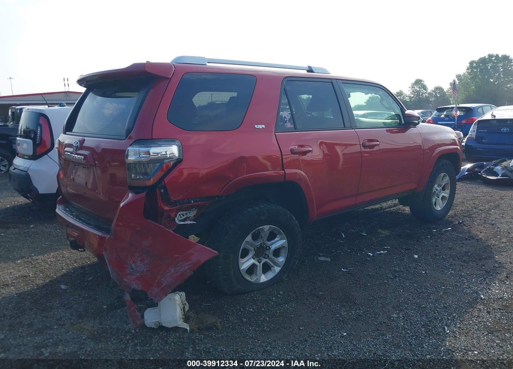 2014 TOYOTA 4RUNNER SR5 VIN: JTEBU5JR4E5192584