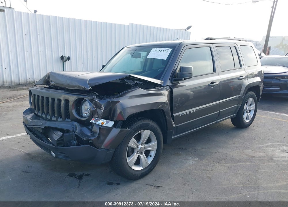 2015 JEEP PATRIOT LATITUDE VIN: 1C4NJPFB6FD263096