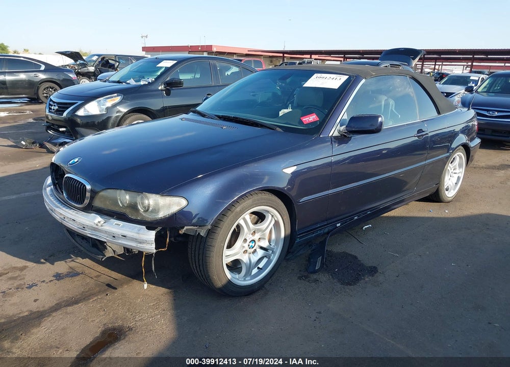 2004 BMW 330CI VIN: WBABW534X4PL40883