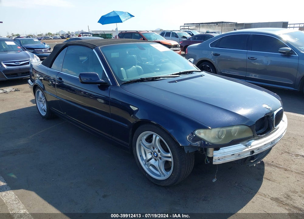 2004 BMW 330CI VIN: WBABW534X4PL40883