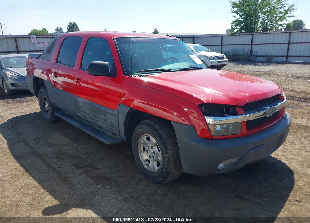 2003 CHEVROLET AVALANCHE 1500 VIN: 3GNEK13TX3G189176